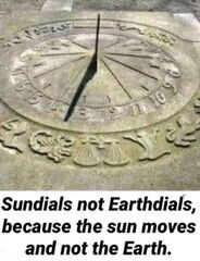 Sundials Not Earthdials